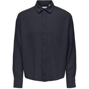 Overhemd - Geruit - Viscose - Lange Mouw