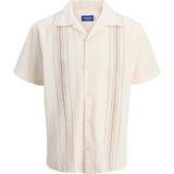 JACK & JONES Overhemd  lichtblauw / goudgeel / donkerrood / wolwit