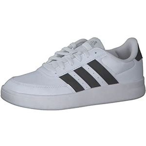 adidas Dames Breaknet 2.0 Shoes, Cloud white/core black/silver met, 38 2/3 EU