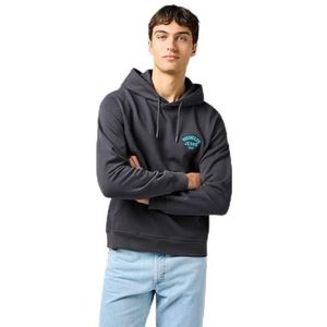 Wrangler SMALL Logo Hoodie, Verguld zwart., XL