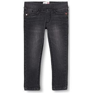Noppies Jeansbroek voor meisjes, super skinny fit, noli jeans, Black Denim - P116, 122 cm