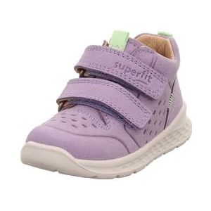 Superfit Baby Mädchen BREEZE Sneaker, LILA/HELLGRÜN 8530