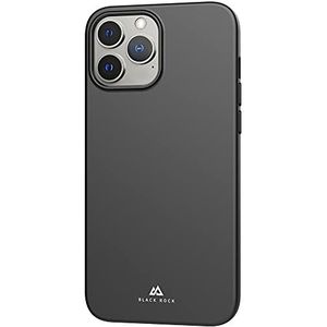 Black Rock - Hoes fitness case siliconen hoes geschikt voor Apple iPhone 13 Pro Max I telefoonhoes, siliconen, dun, antislip (zwart)