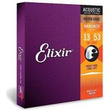 Elixir® Strings fosforbronzen snaren voor akoestische gitaar met NANOWEB®-Coating, HD licht (.013-.053)