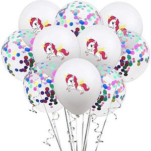 Folieballon, 30 cm, 2,8 g, kleur karamel bedrukt, 12 stuks, voor feestdecoratie, wit