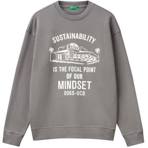 United Colors of Benetton Shirt G/C M/L, Grijs, M