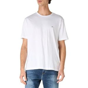 GANT Bedrukt Archief Shield T-shirt, wit, L