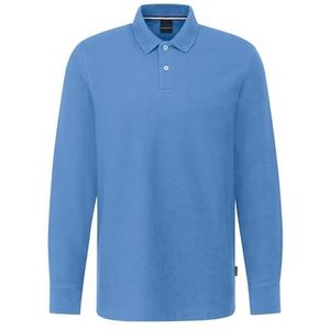 bugatti heren polo trui, 340-blauwgrijs, S