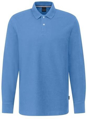 bugatti heren polo trui, 340-blauwgrijs, S