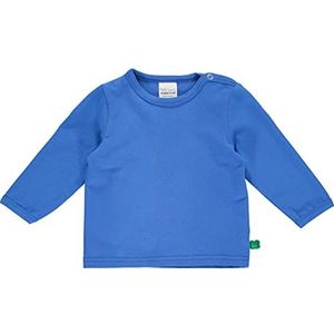 Fred's World by Green Cotton Alfa L/S T Baby T-shirt, uniseks, volwassenen, blauw (Victoria Blue), 80