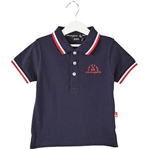 Eleven Paris poloshirt, Marineblauw, 14 Jaren