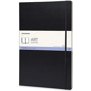 Moleskine S31960 - Kunstschetsboek - Effen - A3 - Zwart