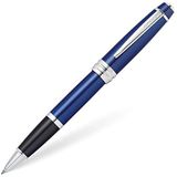 Cross Bailey Rollerball Selectip Pen (lijndikte M, in premium geschenkdoos) blauw-lak verchroomd