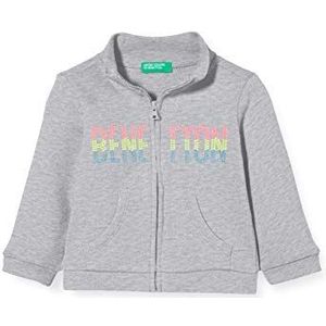 United Colors of Benetton Baby-meisjes Felpa Zip gebreide jas