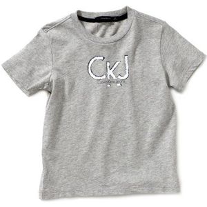 Calvin Klein Jeans Baby - Jongens hemd CBP243 JV6K6, grijs (M92), 92 cm