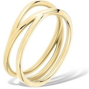 Liebeskind Berlin - Ring LJ-1625-R-54 - Roestvrij Staal - IP Goud