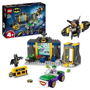 LEGO DC Batman De Batcave met Batman, Batgirl en The Joker, Auto Speelgoed voor Kinderen, Kinderkamer Decoratie, Superhelden Cadeau voor Jongens, Meisjes en Fans vanaf 4 jaar 76272