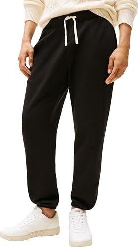 TOMMY HILFIGER Broek 'Essential'  rood / zwart / wit