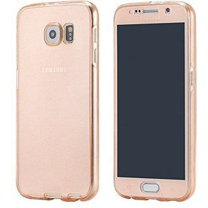 Silica dmv041roségoud beschermhoes goud roze siliconen voorkant, met batterijdeksel voor Samsung Note 5, kleur roze goud