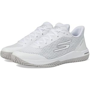 Skechers Heren Viper Court Pro Basketbal, wit, 48 EU, Wit, 48 EU