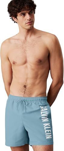 Zwemshort - Gevoerde Zoom - Logoprint - Elastische Taille - Milieuvriendelijk