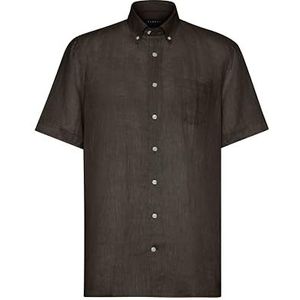bugatti Herenhemd, bruin-80, L