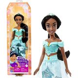 Mattel Disney Prinsessenspeelgoed, Jasmine Beweegbare Modepop met Glinsterende Kleding en Accessoires Geïnspireerd op de Disney Film, Cadeau voor Kinderen HLW12