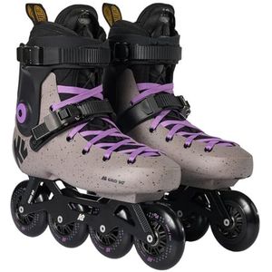 K2 Skates Grid 90 Hardboot Inline Skates Unisex - Volwassenen — Grey - Purple — 30K0221