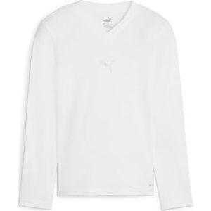 PUMA Unisex Teamgoal Baselayer Tee Ls Jr. Performance Tee