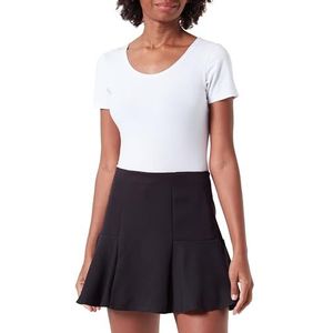 Koton Dames A Cut Mini Volume Rok, zwart (999), 40