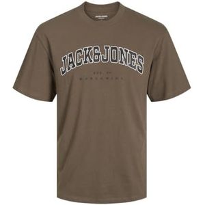 JACK&JONES JUNIOR JJECALEB Varsity Tee SS O-Neck SN MNI, Cantee/Fit: los, 110 cm