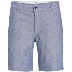 JPSTDAVE JJLINEN Blend Shorts, Faded Denim/Detail: melange, XL