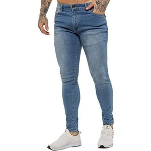 Enzo Skinny Jeans voor heren, lichte wasbeurt, 48 NL