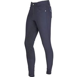 Kerbl Covalliero Techno-rijbroek voor heren, met elastische volledige bekleding (stretch), donkerblauw of zwart (54, donkerblauw)