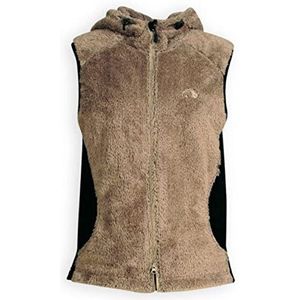 Tatonka Tech Dames ""Elora Lady Vest"" fleece vest, donkerbruin