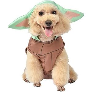 Star Wars Voor huisdieren Halloween Grogu Kostuum - Medium | Star Wars Halloween Kostuums voor Honden, Grappige Hond Kostuums | Officieel gelicenseerd Star Wars Dog Halloween Kostuum