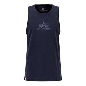 Alpha Industries - Basic - Mouwloos T-shirt - Zwart - Katoen, Regular Fit