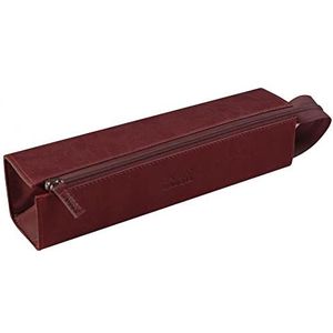 RHODIA 319027C Rhodiarama Lie de Vein Pennenetui, 23 x 5 x 5 cm, platte opening voor gebruik als pen, kunstleer, voor het opbergen van pennen, pennen, viltstiften, kleine accessoires