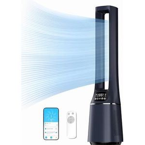 Midea MFP-120i - Torenventilator - Zwart - Stille Luchtreiniger - H13 True HEPA