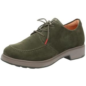 THINK! Dames COGITA lederen voering Derby, Olive 7000, 43 EU, Olive 7000, 43 EU