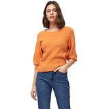 Peppercorn - Flores Raglan Pullover - Perzik Caramel Melange - Dames