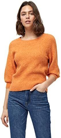 Peppercorn - Flores Raglan Pullover - Perzik Caramel Melange - Dames