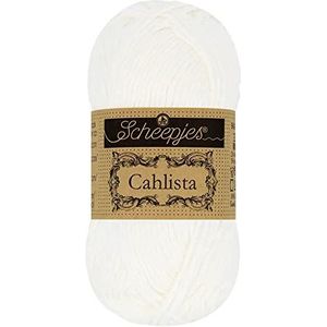 Scheepjes - Scheepjes Cahlista 106 Snow WhiteGaren - 10x50g