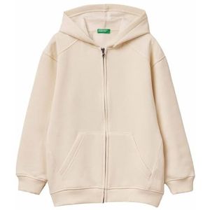 United Colors of Benetton Giacca C/CAPP M/L 3j73c505n Gebreide jas, beige, 150 cm, voor kinderen en jongeren