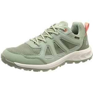 Jack Wolfskin dames Woodland 2 Texapore Low W outdoorschoen, Lichtgroen wit, 37.5 EU