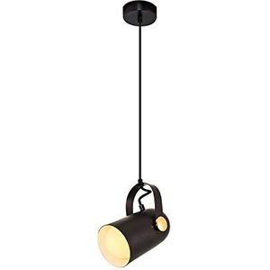 Homemania hanglamp Ronya hanglamp, plafondlamp, zwart metaal, 10 x 10 x 120 cm, 1 x max 40 W, E27