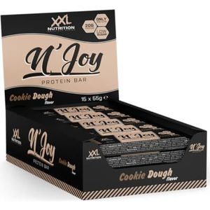 XXL Nutrition - N'Joy Protein Bar 15-Pack - Eiwitrepen & -snacks, ProteÃ¯ne repen - SmeuÃ¯ge Eiwit Reep Ã©n Hoog in Eiwit - Cookie Dough