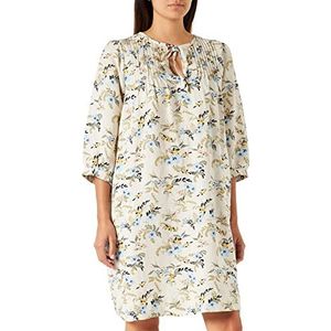 Part Two Petroniapw Dr Dress Relaxed Fit dames, Blue Leaf Bouquet Print, 42