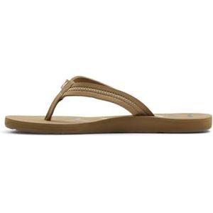 Roxy Vista III Teenslippers voor dames, Open Beige, 43 EU