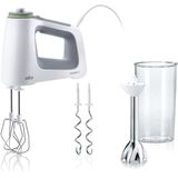 Braun HM5107WH MultiMix 5 Handmixer 750W Wit/Grijs